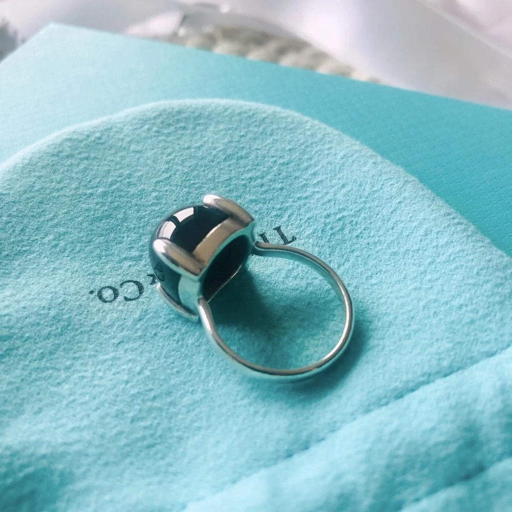 Tiffany & Co Paloma Picasso Sugar Stacks Black Onyx Ring